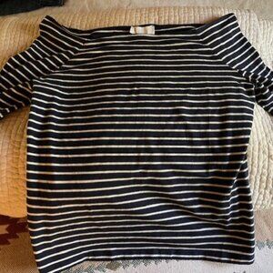 The White Company off-the-shoulder top